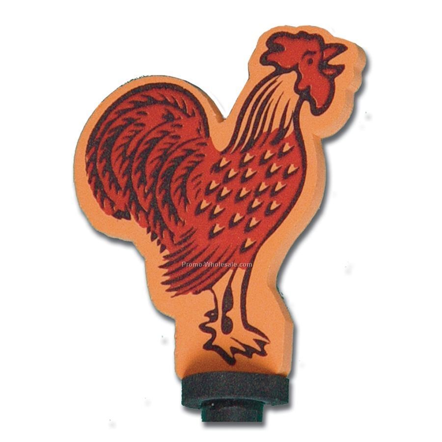 Foam Top Bendy Pens - Rooster