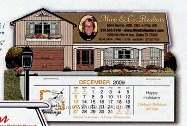 Full Color House - Standard Full Color Die Cut Calendar - Before June 1