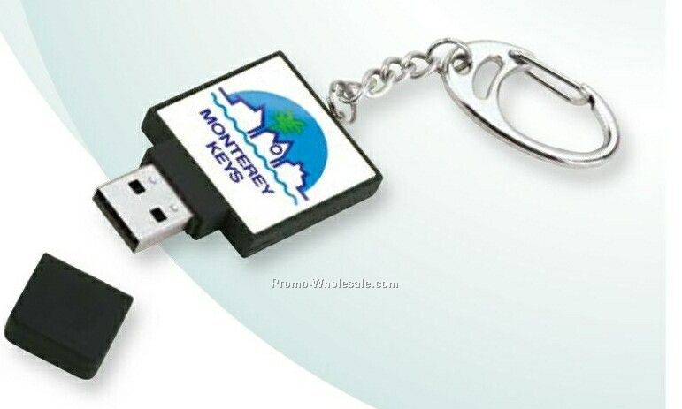 Giftcor Square USB Drive 1-1/8"x2"x3/8"