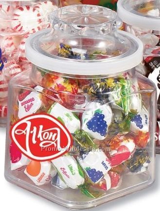 Hard Candy 4 Oz. Classic Plastic Apothecary Jar