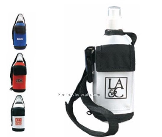 Kangaroo Water Bottle Tote W/Pocket (1 Day Shipping)