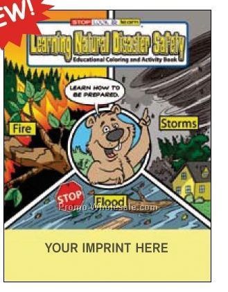 Learning Natural Disaster Safety Coloring Book Fun Pack