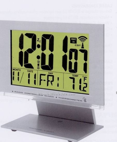 Minya Jumbo Lcd Atomic Clock