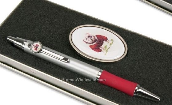 Pen & Money Clip Set