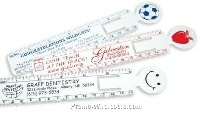 Pvc Ruler/Bookmark