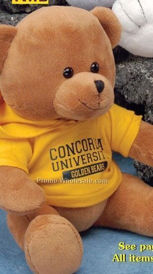 Q-tee Collection Stuffed Brown Bear (9")