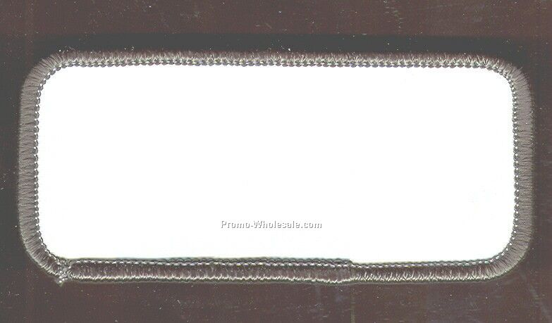 Stock Blank (3.625 X 1.625 Green Border With White Background)