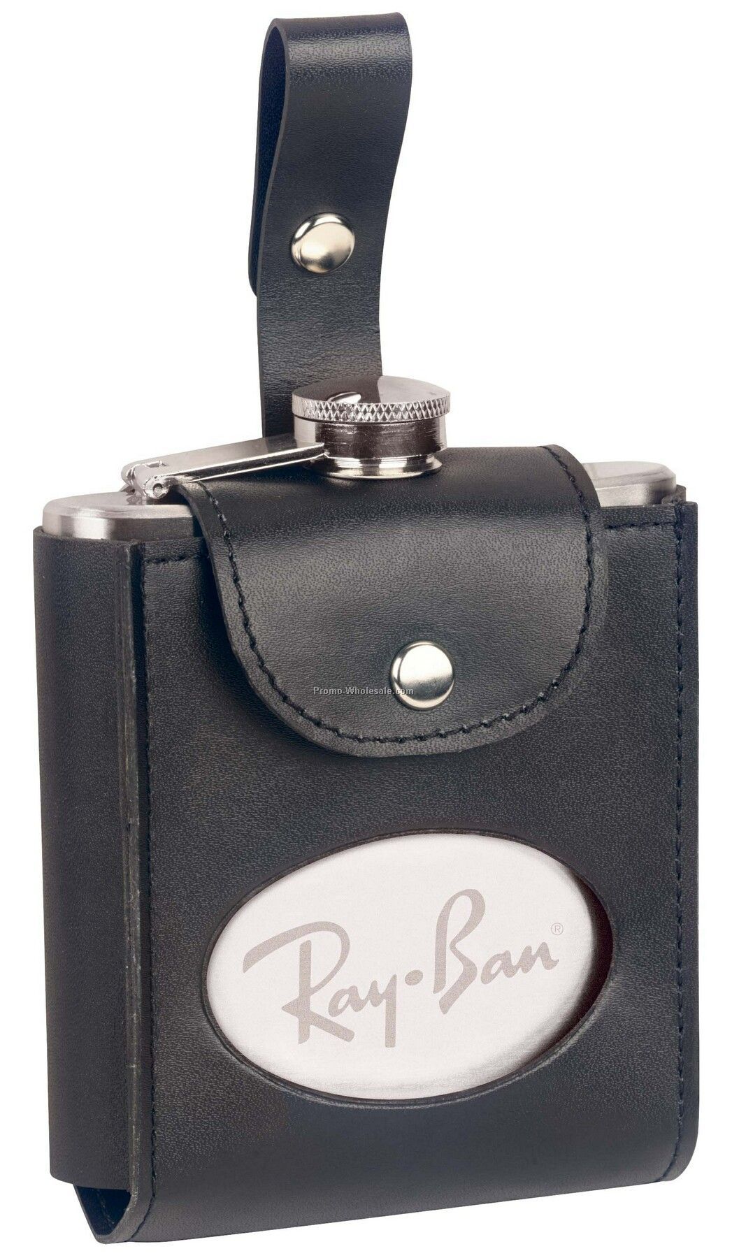 Tee Off Fairway Flask With Holder & 2-3/4" Tees