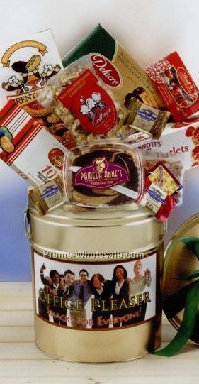 The Office Pleaser 3 Gallon Tin Of Treats