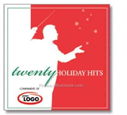 Twenty Holiday Hits Compact Disc In Greeting Card/ 20 Songs