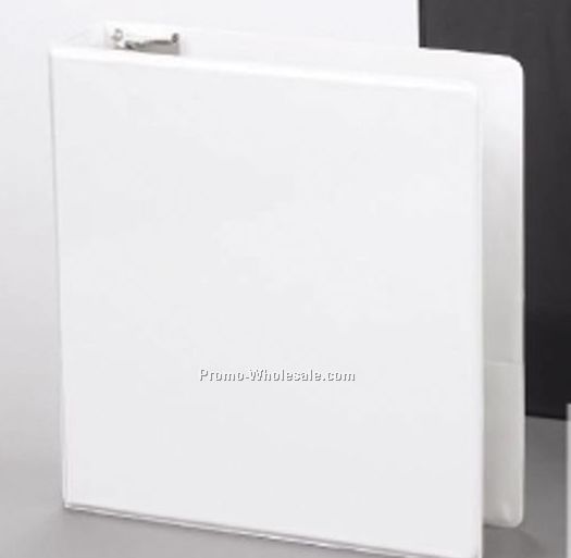 11"x8-1/2" Vinyl Overlay Ring Binder 1-1/2" (Front & Spine Overlay)