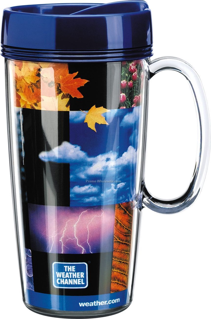 16 Oz. Thermal Star Travel Mug With Handle