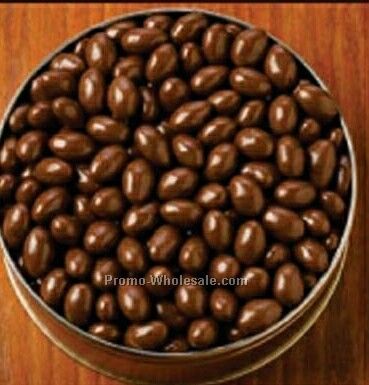 20 Oz. Chocolate Covered Almonds Designer Gift Tin