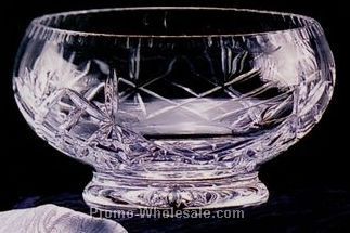 24% Lead Crystal Del Lago Bowl (7"x4-5/8")