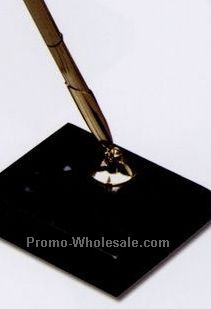 3-1/4"x3/4"x2-1/4" Blank Single Pen Stand