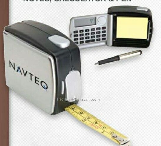 3"x2-1/2" Giftcor 10' Multi-tape Measure & Calculator