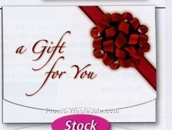 5-1/4"x7-5/8" Stock Gift Card Holders/ Hangers