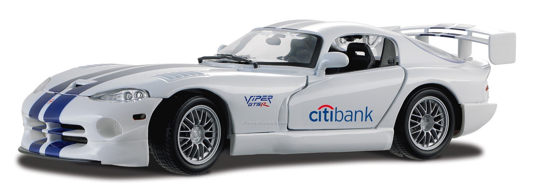 7"x2-1/2"x3" Dodge Viper Gt2 Die Cast Replica