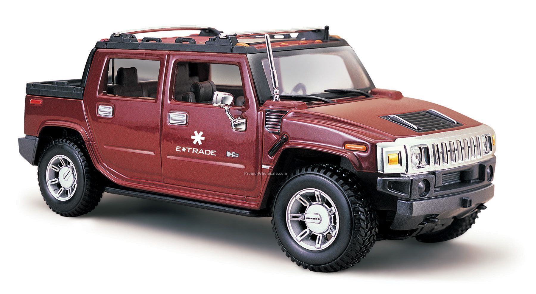 7"x2-1/2"x3" Hummer H2 Sut Concept Die Cast Replica