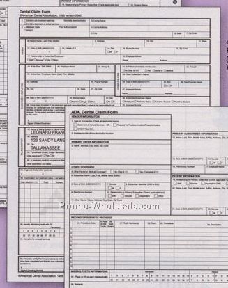 8-1/2"x11" 2000 Ada Padded Claim Form