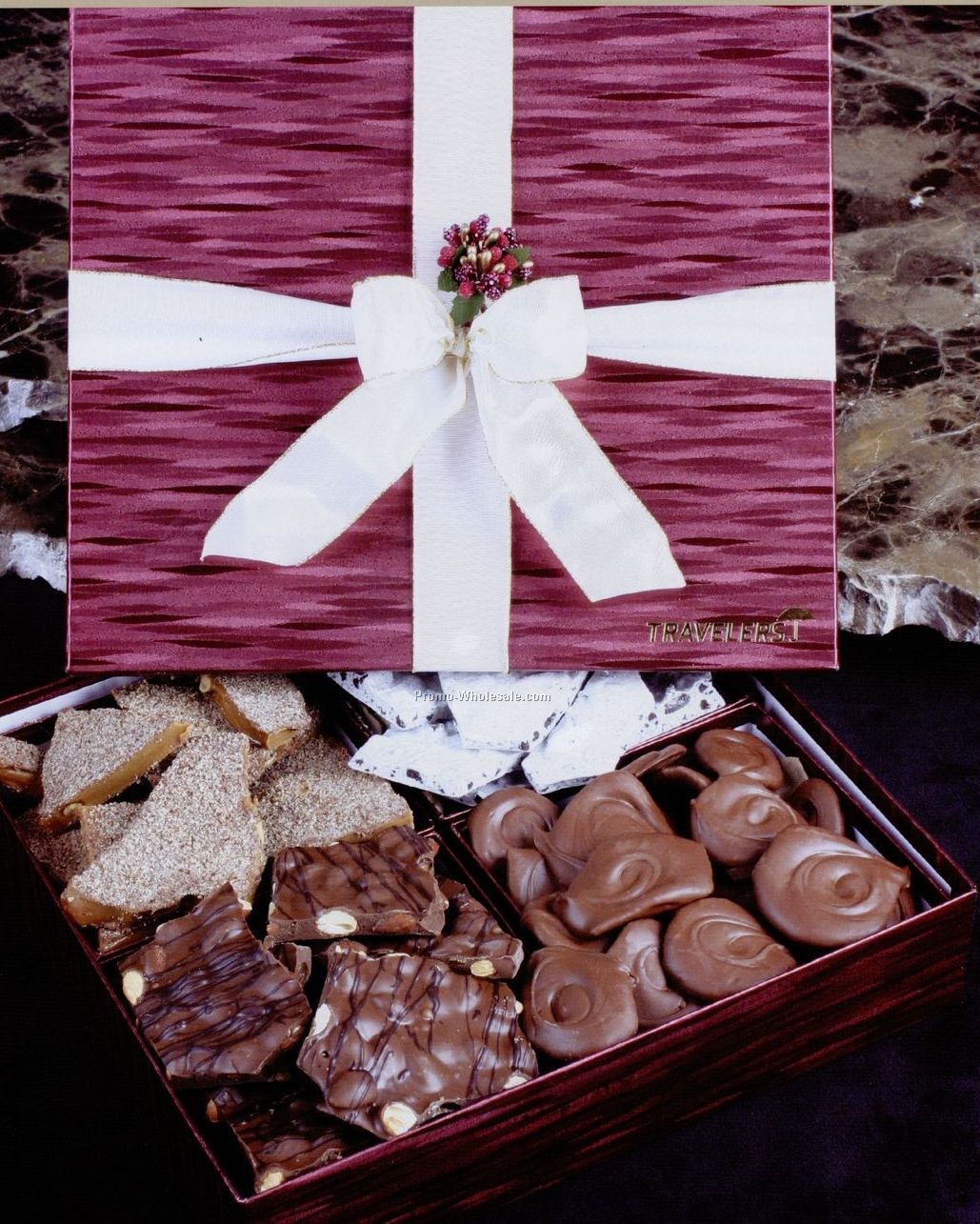 Almond Toffee, Chocolate Covered Potato Chips, Oreo Bark & Almond Bark