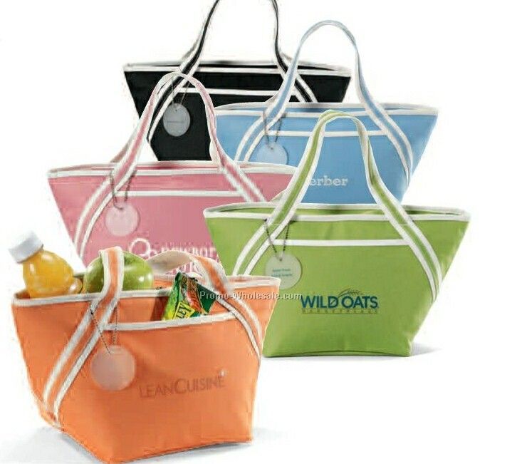 Apricot Orange Women's Piccolo Cooler Tote Bag