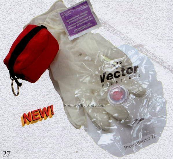 Basic Emergency Cpr Keyring Kit (3-1/4"x2"x2-1/2")