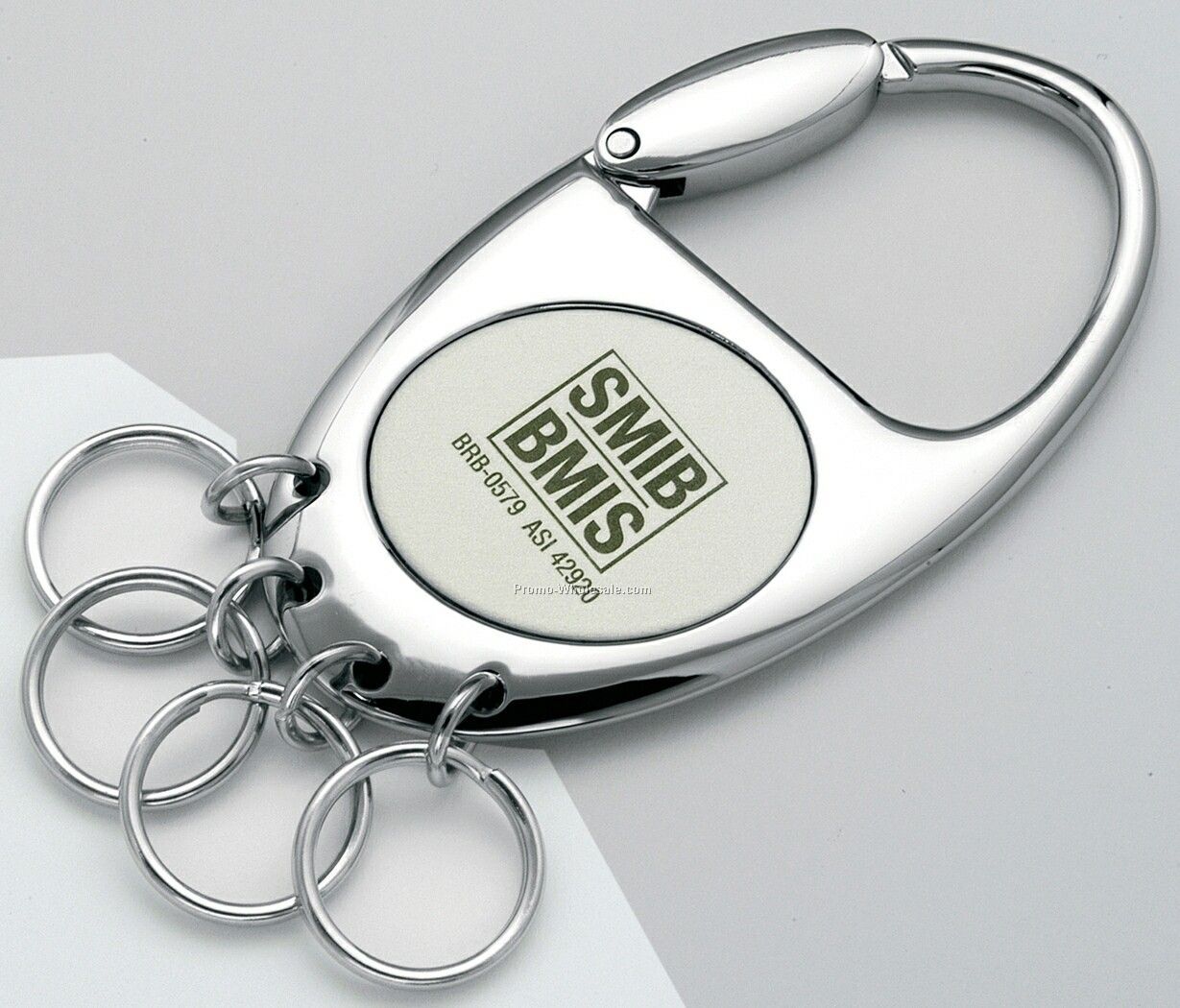 Carabiner 4 Ring Key Holder