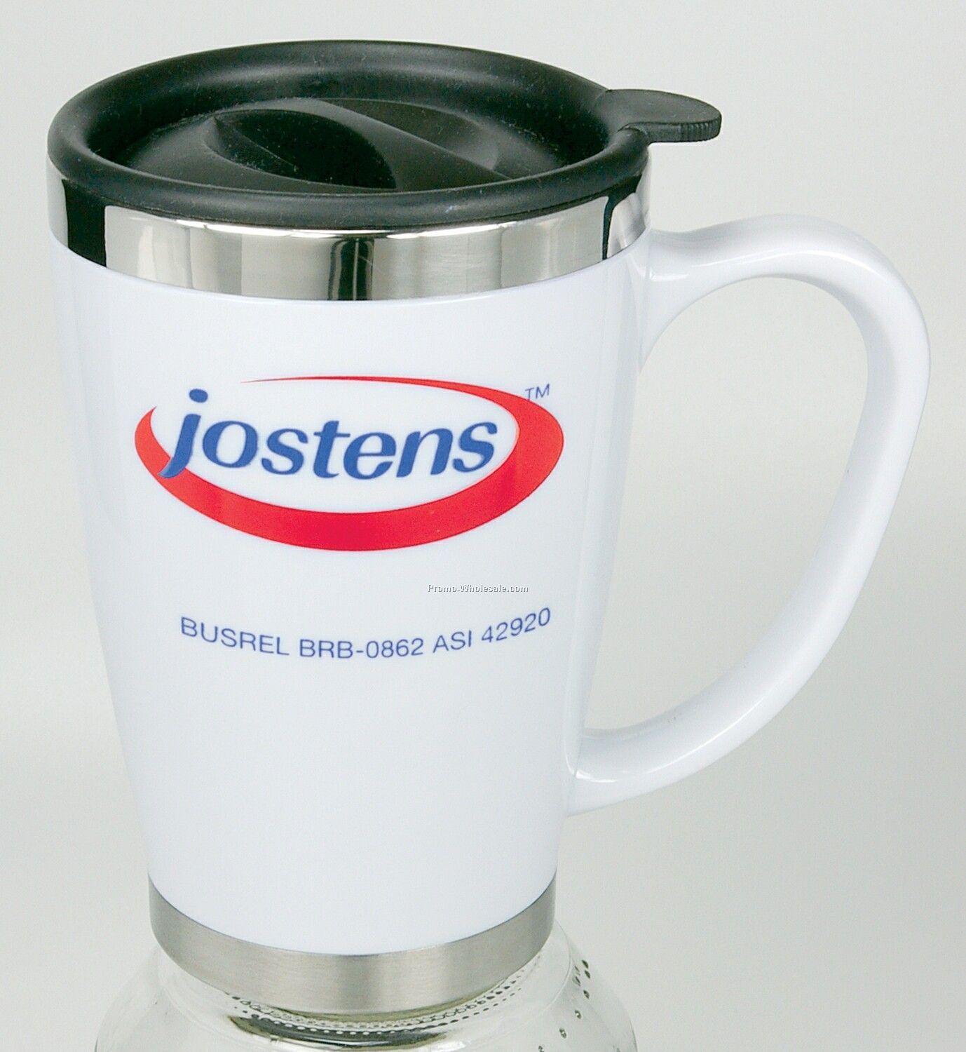 Ceramic Finish Thermal Desk Mug - 14 Oz.