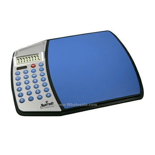 Computer Mouse Pad With Calculator