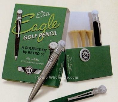 Elite Eagle Golf Pencil Assortment