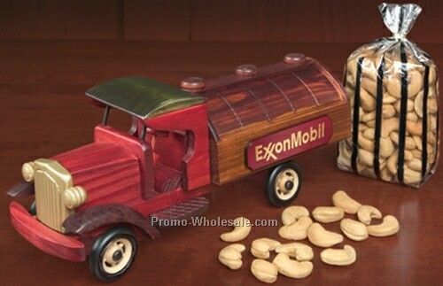 Extra Fancy Jumbo Cashews In Classic 1927 Tank Truck