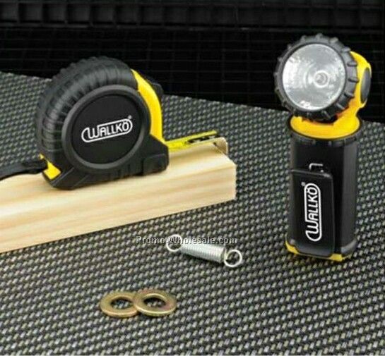 Flashlight & Tape Measure Set