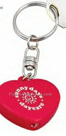 Heart Light Key Tag