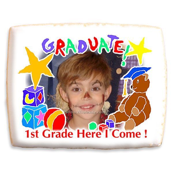 Imprinted Shortbread Cookies - Kindergarten Graduate