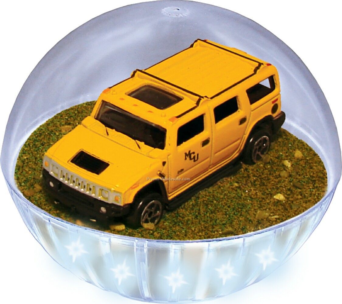 Lighted Mobile Crystal Globes/Hummer