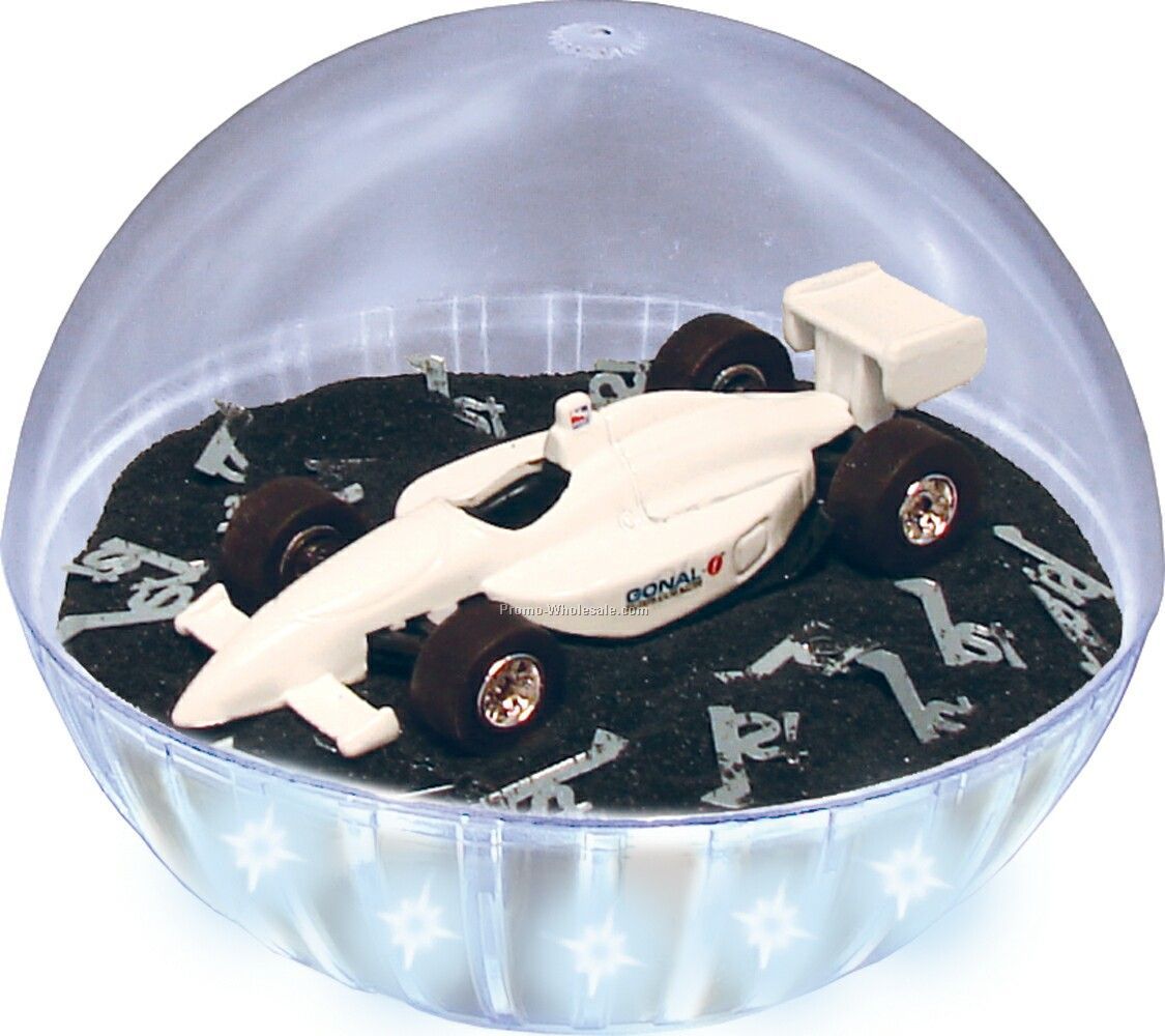 Lighted Mobile Crystal Globes/Indy Car