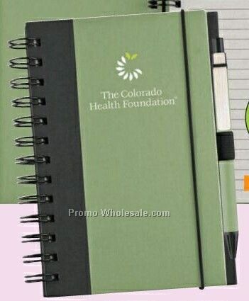 Recycled Colored Cover Spiral Notebook