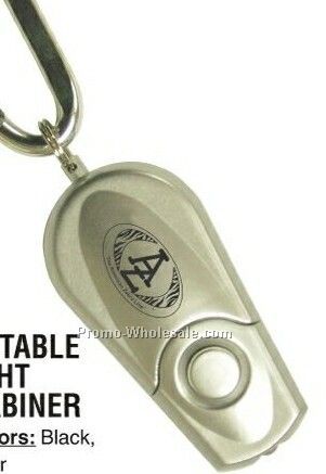 Retractable LED Light W/ Carabiner