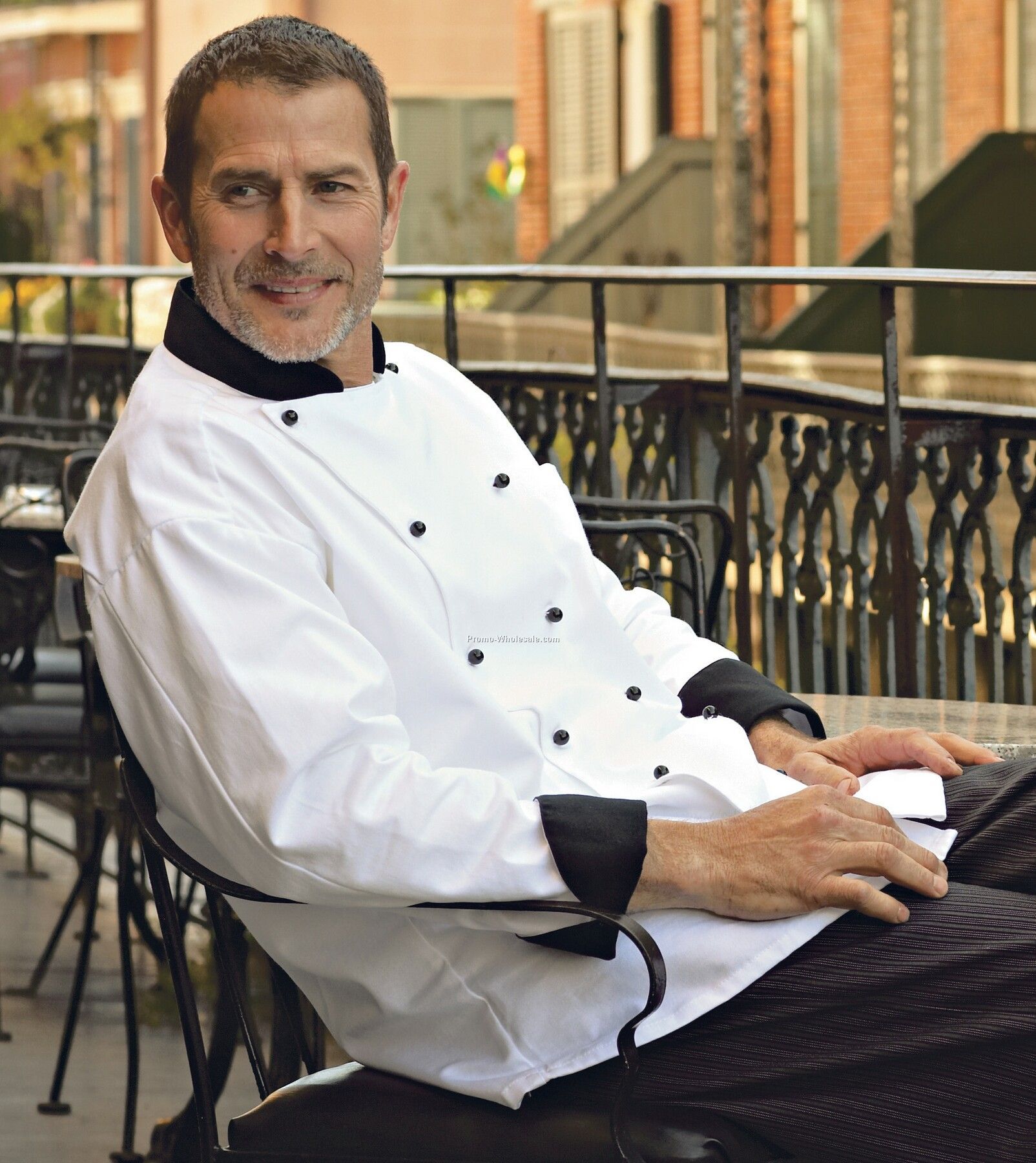 Rialto Chef Coat (Xs-6xl)