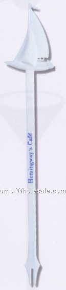 6-1/2" Stock Sailboat Stirrer (Blank)