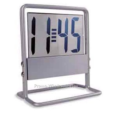 Aluminum Frame Lcd Digital Clock