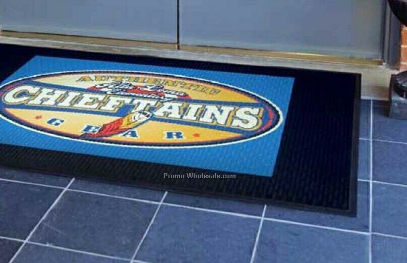 6'x6' Superscrape Impressions Indoor/Outdoor Logo Mat